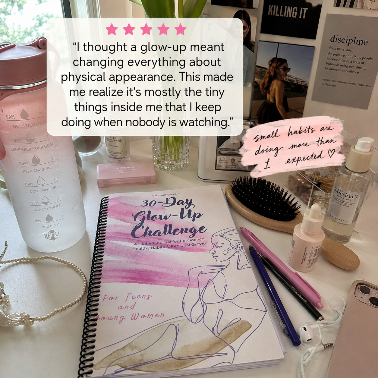Glow Up and Confidence Challenges
