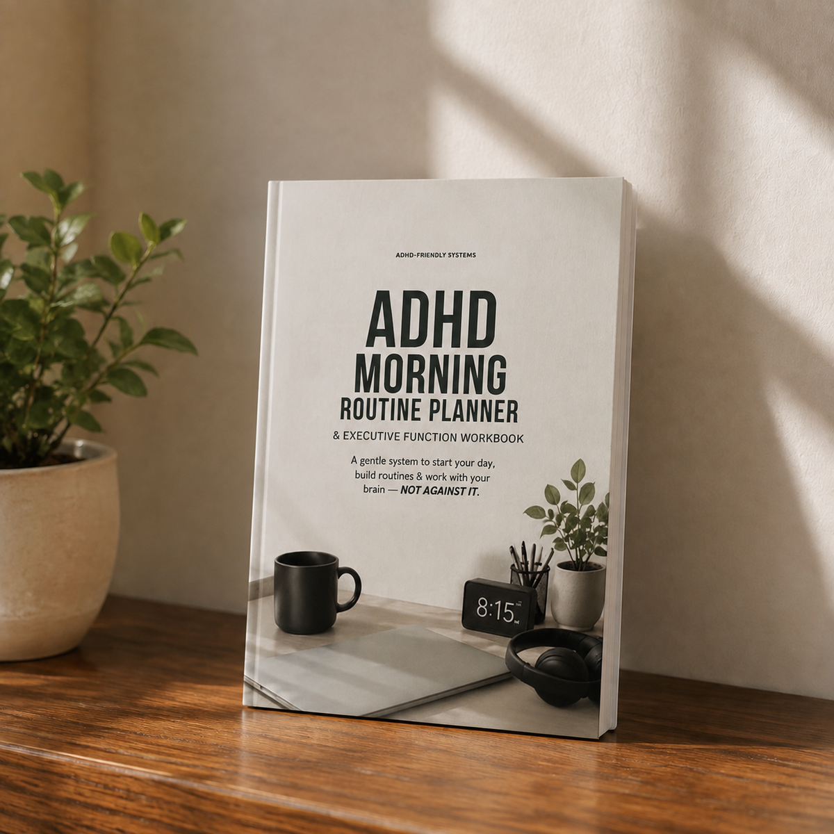 ADHD Morning Routine Planner | Executive Function & Daily Organization Workbook