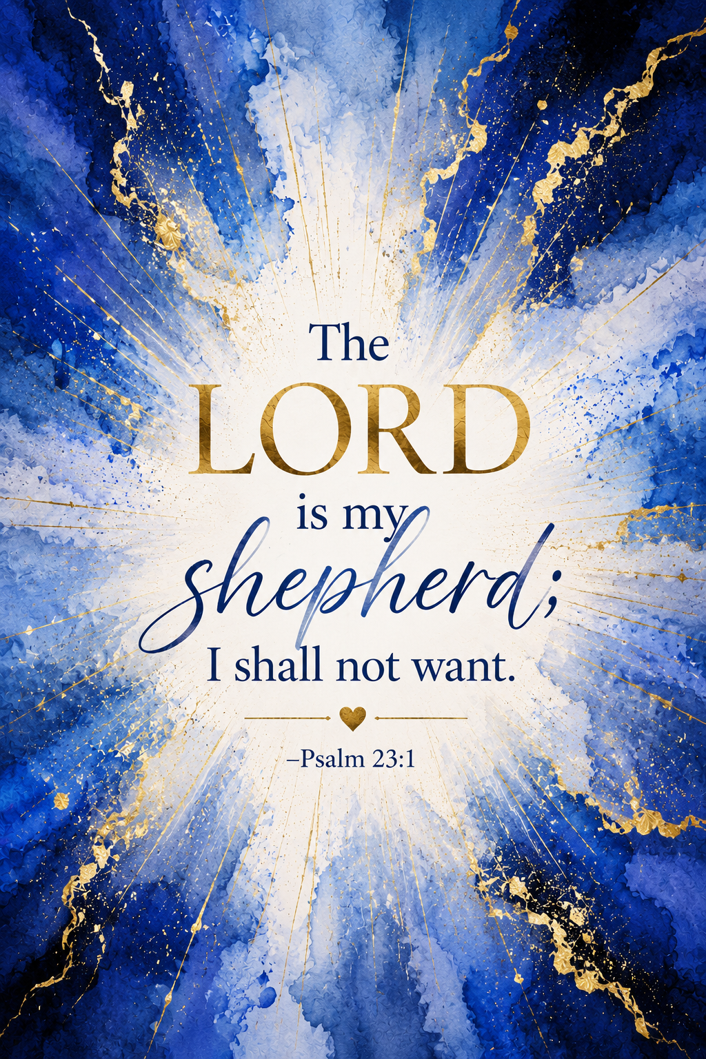 Christian Journal | “The Lord Is My Shepherd” Faith & Prayer Journal – 6×9 Softcover or Hardcover Gift