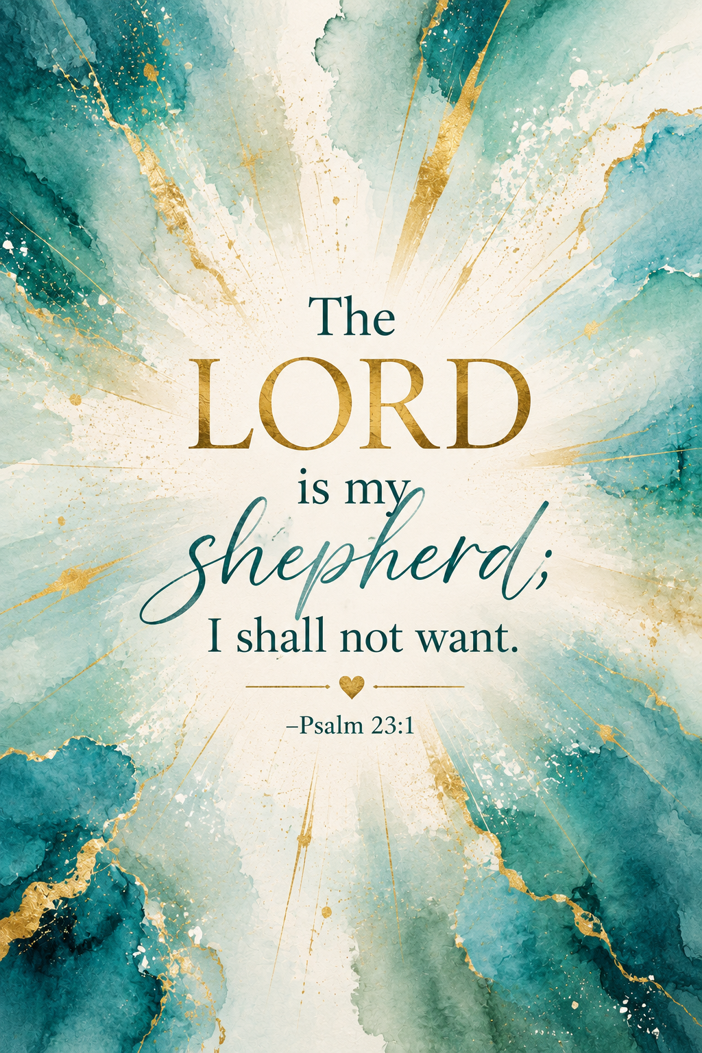 Christian Journal | “The Lord Is My Shepherd” Faith & Prayer Journal – 6×9 Softcover or Hardcover Gift