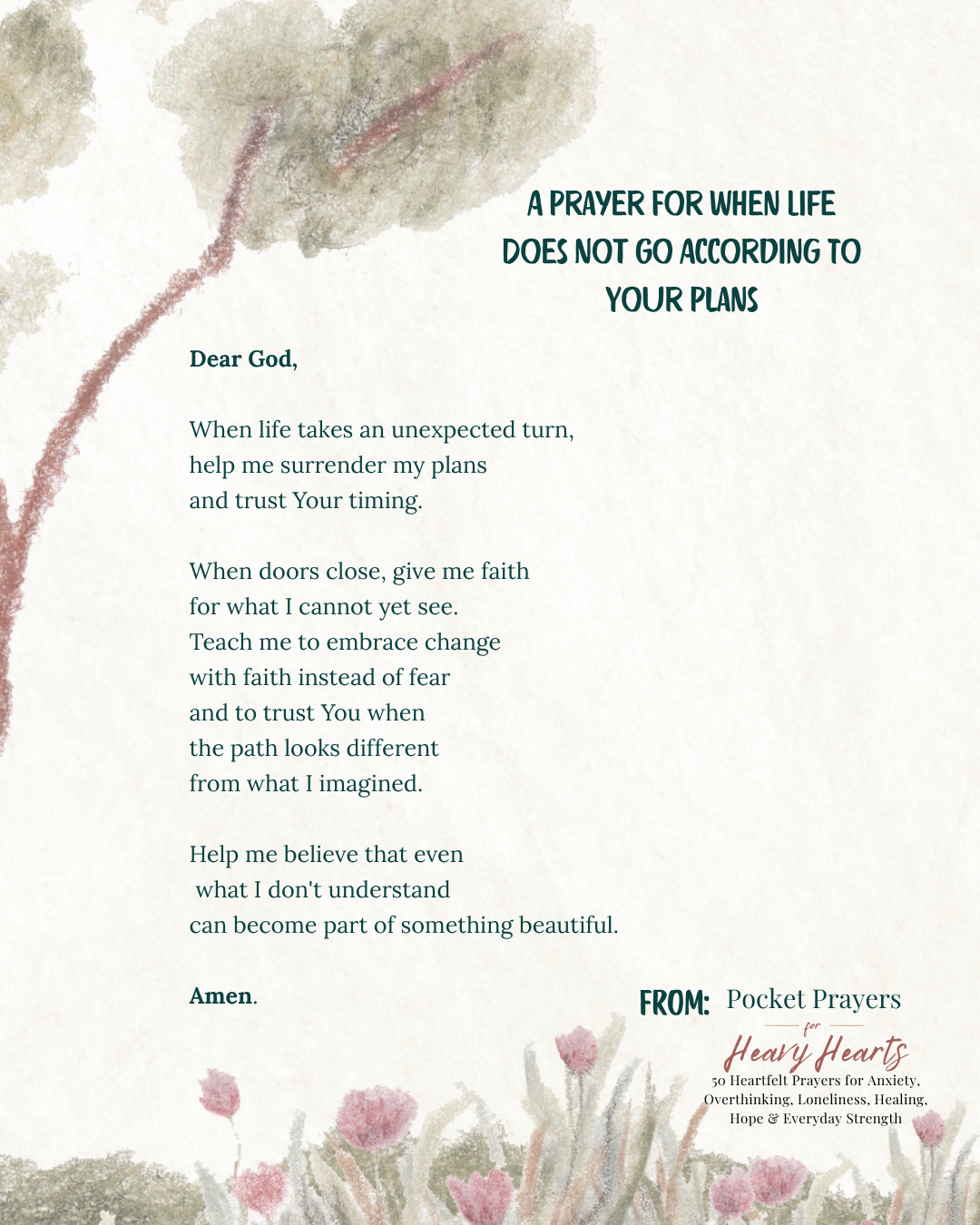 Pocket Prayers for Heavy Hearts - 50 Heartfelt Prayers & Personal Reflections for Every Season of Life