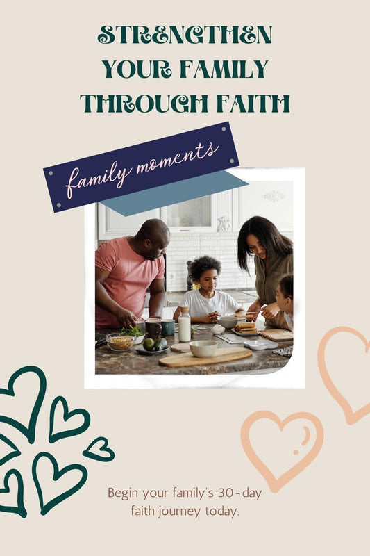 Strengthen your family through faith family eating together