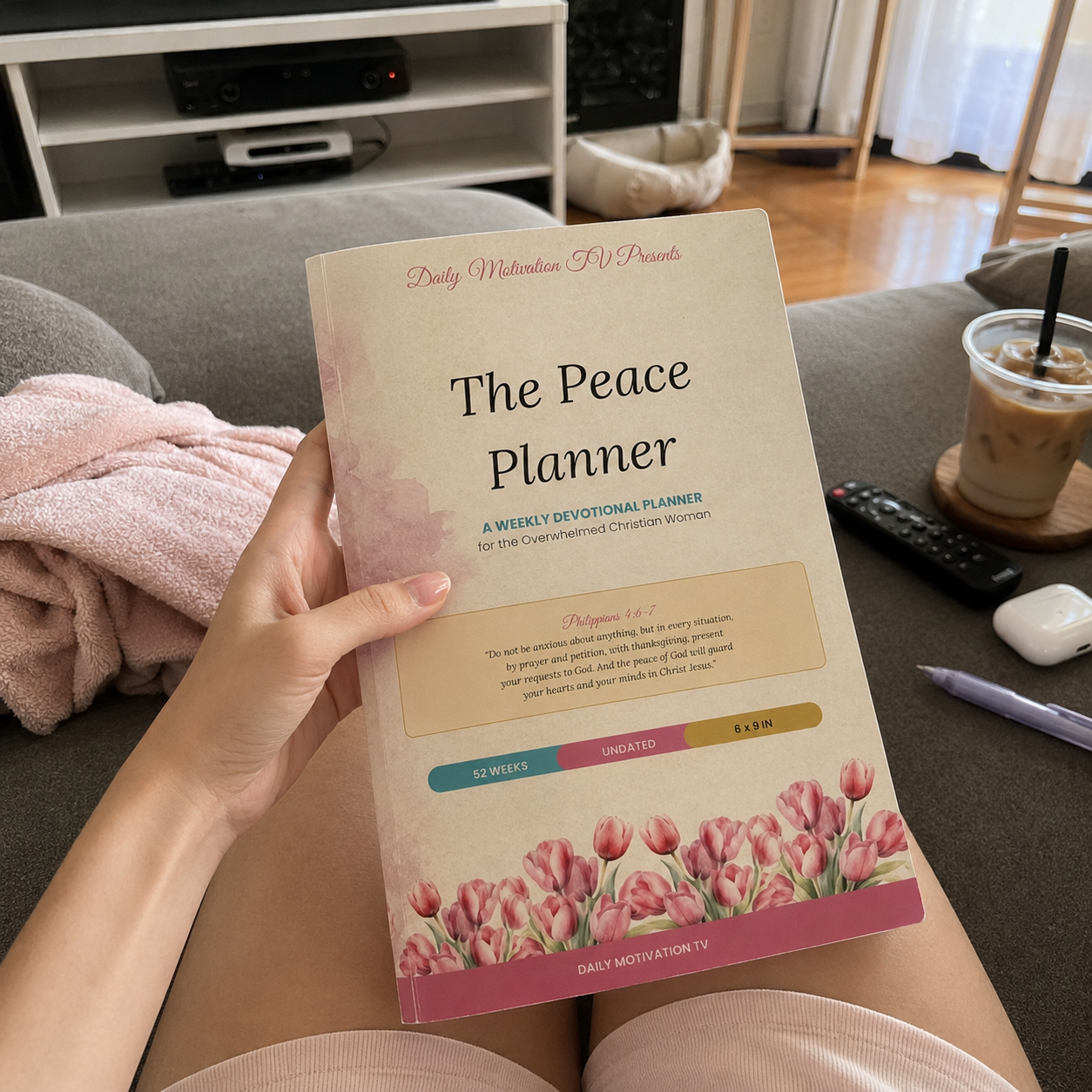 The Peace Planner — Devotional Planner, Undated Weekly Journal